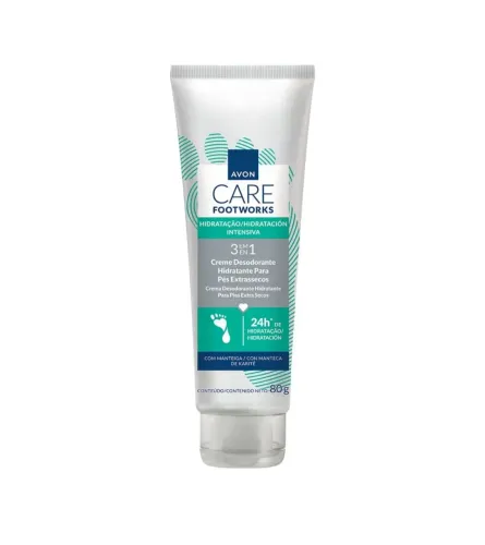 Avon Care Foot Hidrat Des Pes Intens 80G - 80 g - FOOTWORKS