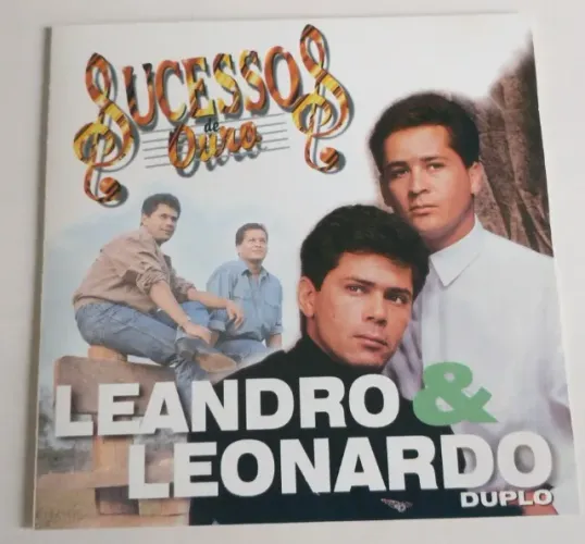 CD Leandro e Leonardo Duplo - Sucessos de Ouro - Usado - Testado - Ótimo Estado