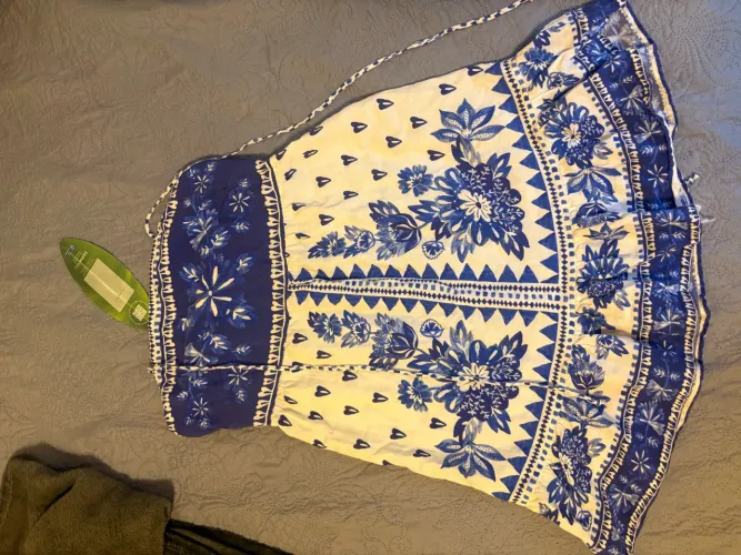 Vestido farm na etiqueta