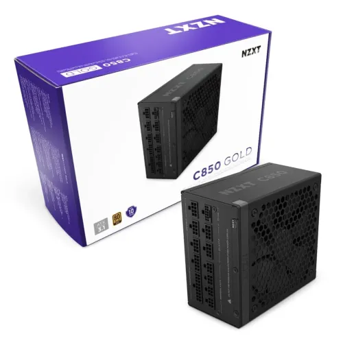 Fonte NZXT c850 (850W) - 80 Plus Gold Full Modular