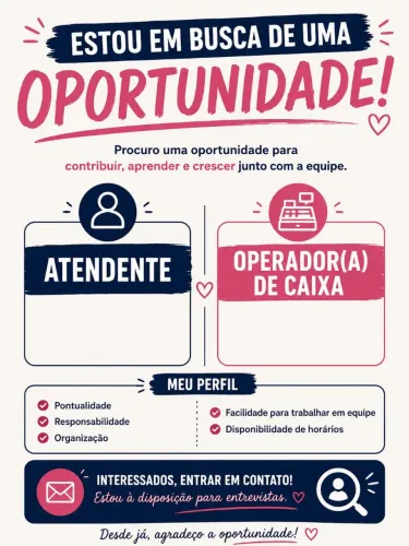OPORTUNIDADE 