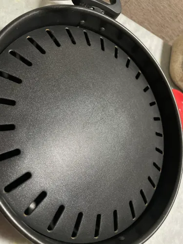 Churrasqueira de fogão/ grill para fogão com tampa de vidro