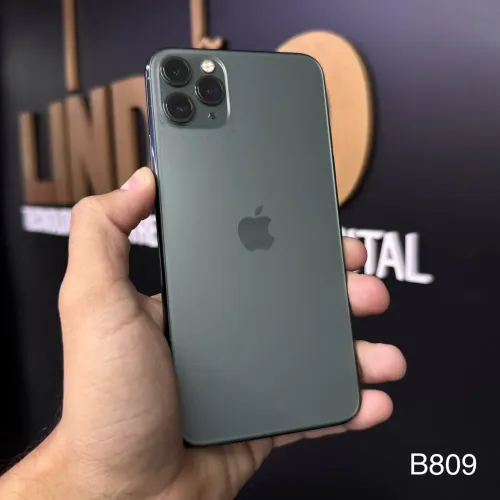 LOJA FÍSICA. IPHONE 11 PRO MAX 64GB VERDE BEM CONSERVADO | BATERIA EM 81%