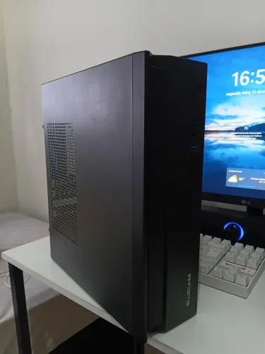 Gabinete slim com fonte e 2 fan pwm