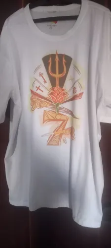 Camiseta espiritual dama 7 tam gg ..há mais modelos e tamanhos zap 11- *