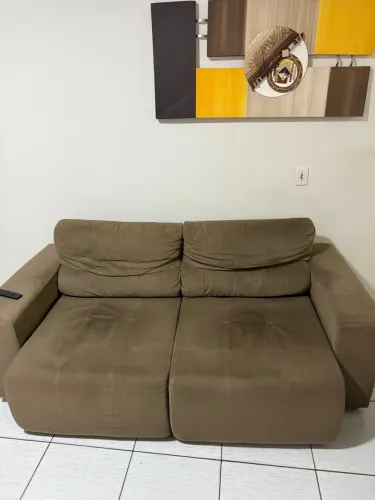 CONJUNTO DE SOFÁ RETRÁTIL E RECLINÁVEL
