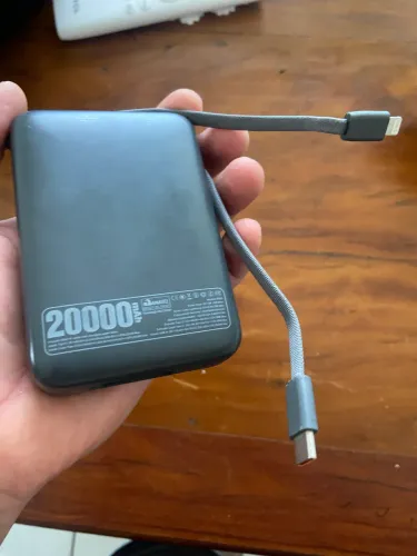 Basike Power Bank 22.5w 20000mah Com Display Carregamento Rápido Power 4-saídas