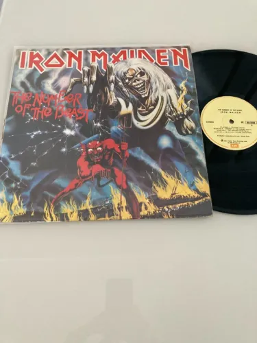 Iron Maiden - Number of the Beast vinil LP