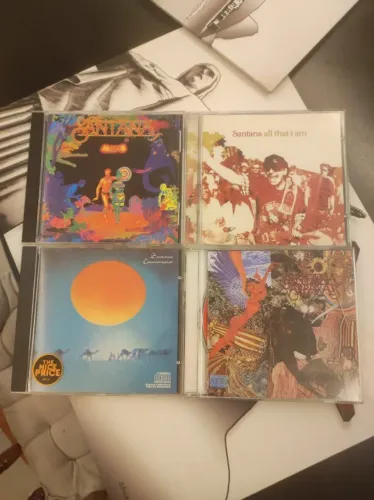 4 CDs Carlos Santana - Lote Colecionador - Usados funcionando 100%