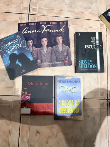 Livros para doação 