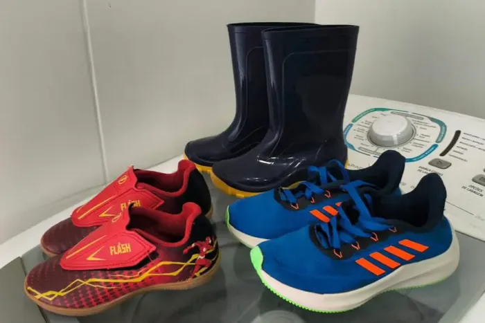 Tênis, Chuteira do Flash e Galocha