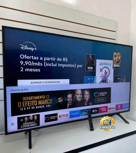 TELEVISÃO 50 POLEGADAS SMART WIFI COMPLETA SAMSUNG