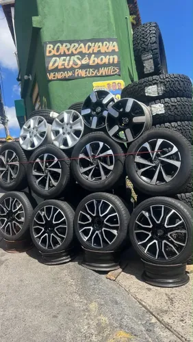 Jantes magnesia e de ferro aro 15 ao 18