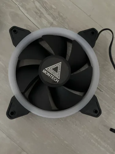 Fans Montech RGB Cabo molex e fan cpu