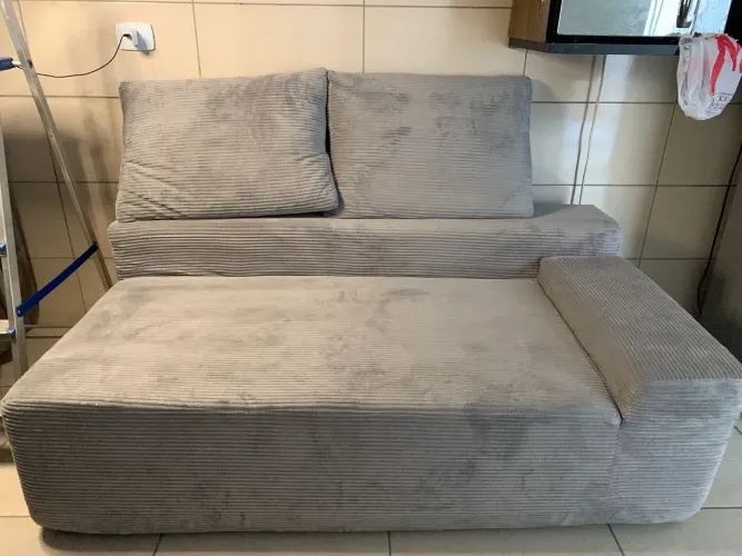 Sofá Cinza Baixo Seminovo