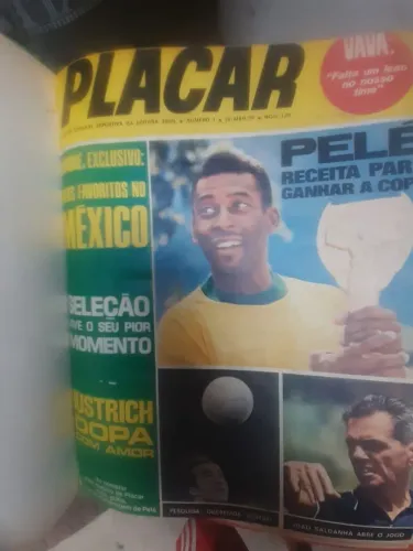 Coleção Revista Placar 300 Exemplares