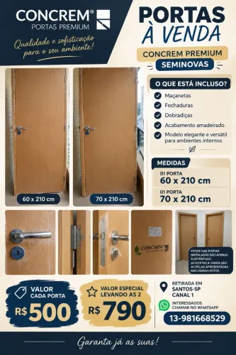 PORTAS MARCA: CONCREM À VENDA - SEMINOVA