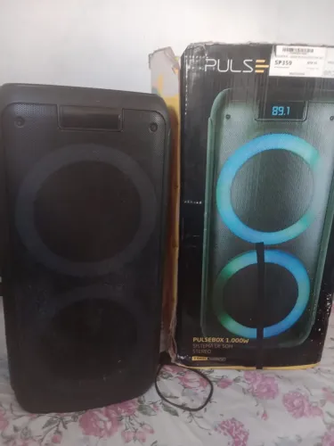 Caixa PulseBox retirada Peças ou concerto 100$