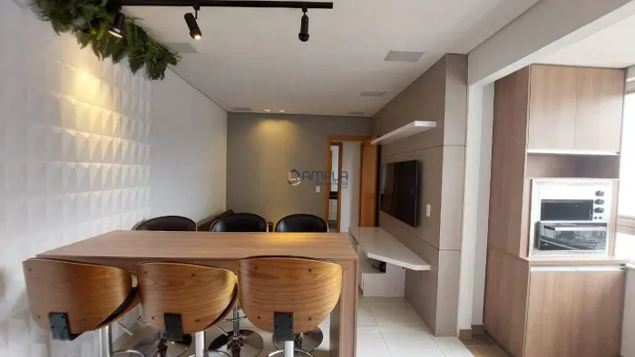 Apartamento para aluguel, 2 quartos mobiliado, 1 suíte, 2 vagas, Buritis - Belo Horizonte/