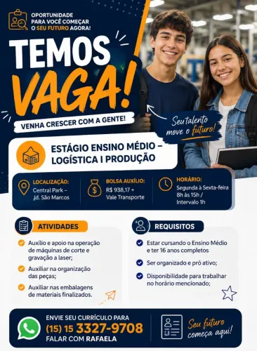 Estágio para estudantes