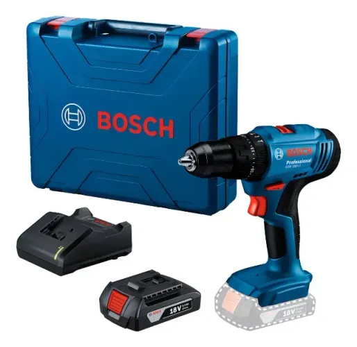 Furadeira Parafusadeira Impacto Gsb 183-li 1 Bateria Bosch Cor Azul Frequência 50/60hz