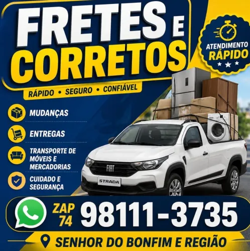 Frentes e carretos 