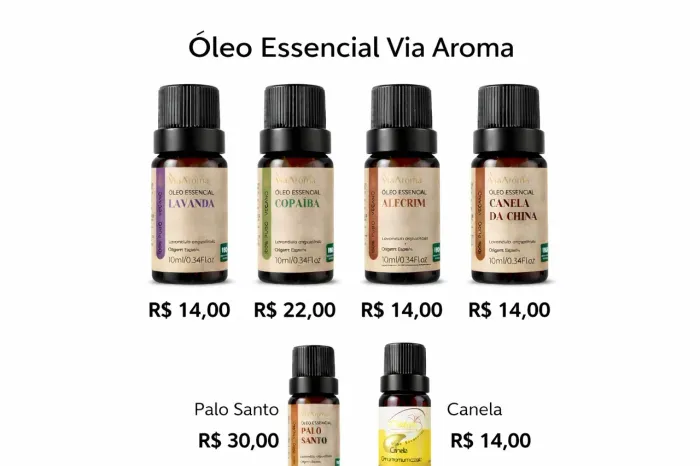 Óleo Essencial Via Aroma