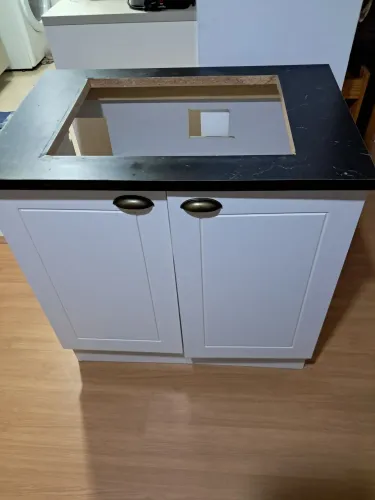 Gabinete de cozinha pra fogão cocktop