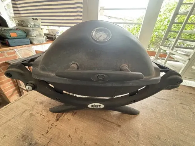 Churrasqueira Weber a gas Q1200