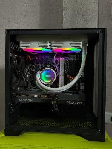 PC Gamer RX 6600 8GB - Ryzen 5 3500X - 16GB DDR4 - WaterCooler - PARCELO EM ATÉ 12x