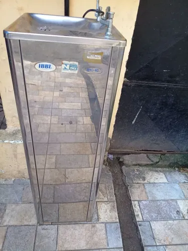 Bebedouro de inox industrial IBBL