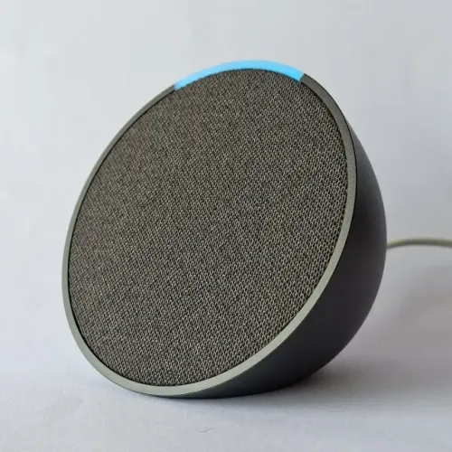 Amazon Echo Pop Smart Speaker Com Alexa Preto