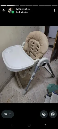 Cadeira alimentação