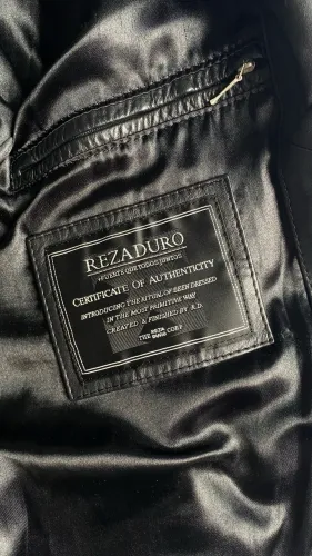 ? JAQUETA REZA DURO - COURO LEGÍTIMO - TAMANHO 52