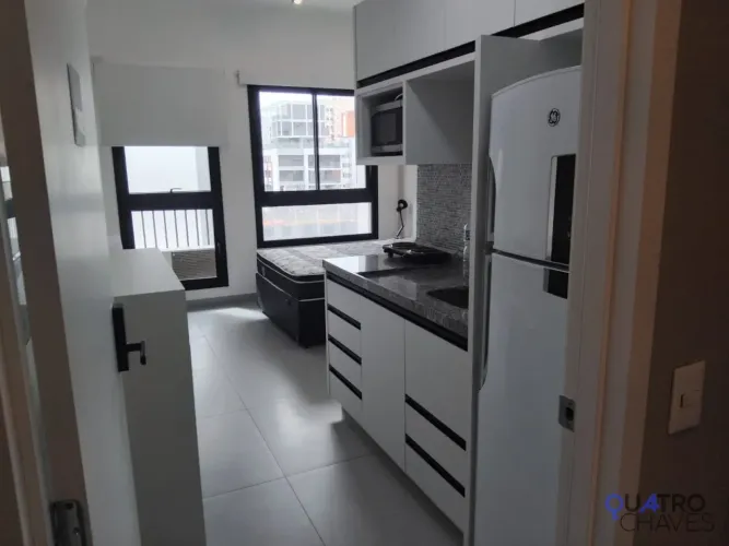 Studio Mobiliado de 22 m² para Locação Prédio Novo na Vila Clementino