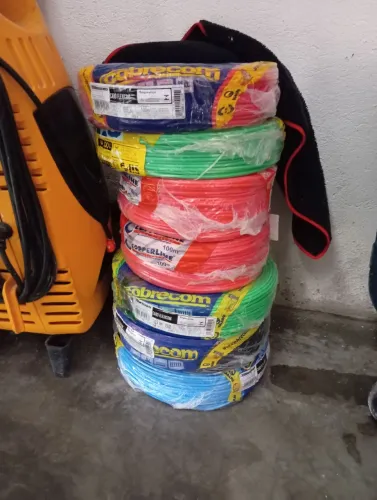 7 Peças Fios de 2,5 mm cobrecon