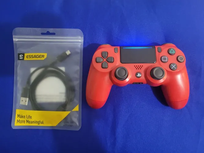 CONTROLE DUALSHOCK 4 - PS4 + CABO