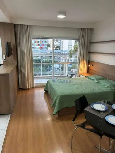 Studio com 1 dormitório para alugar, 40 m² por R$ 3.967,00/mês - Campo Belo - São Paulo/SP
