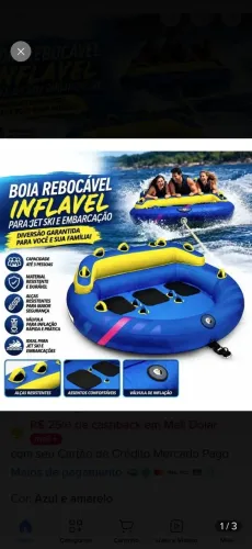 Boia inflável renovável Aqua marine