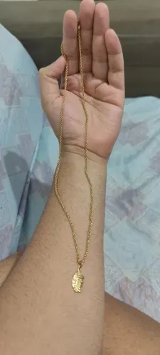 Lindo Cordão Baiano 60cm Em Ouro 18k 750 5.4g+ Pingente Face de Jesus Cristo Diamantado.<br><br>