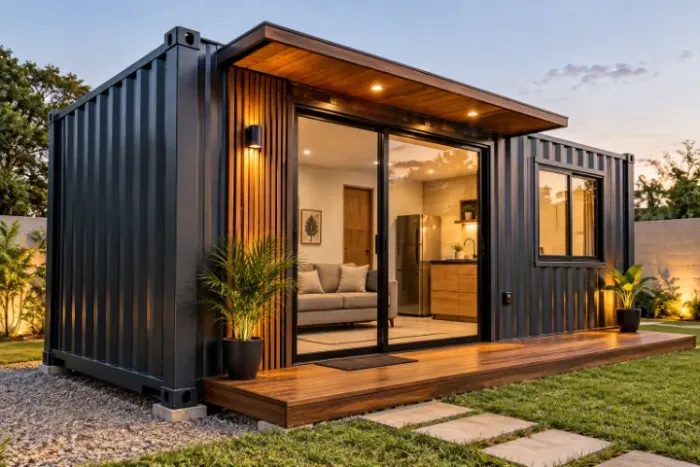 Casa Container Personalizada 6 Metros - Projeto Sob Medida