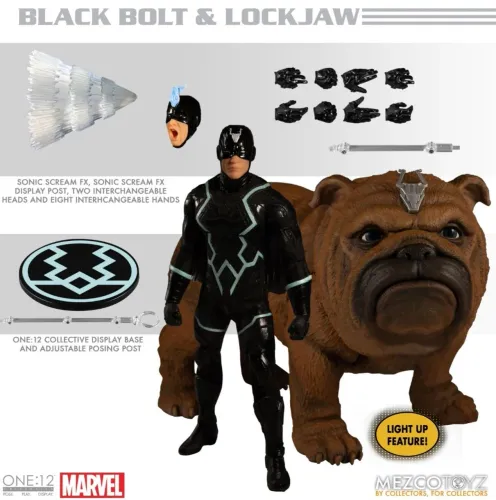 Action figure raio negro mezco 
