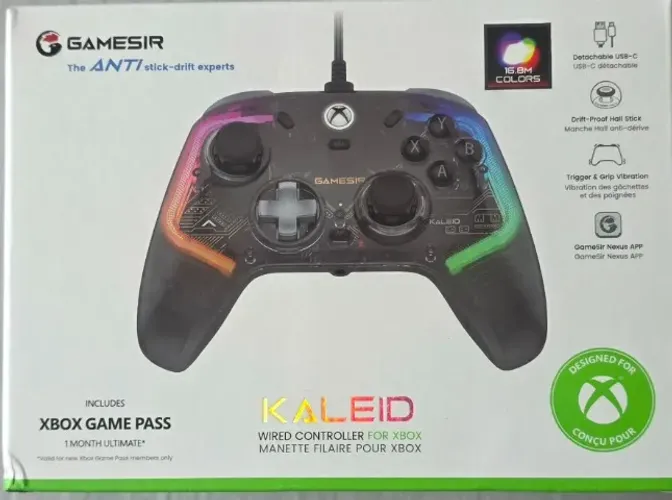 Controle GameSir Kaleid com fio para Xbox Series - Original - Lacrado