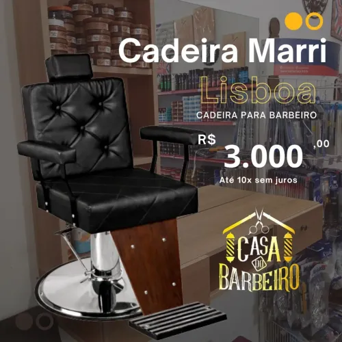 Cadeiras para barbearia