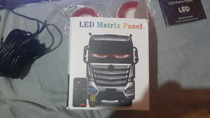 Letreiro em led