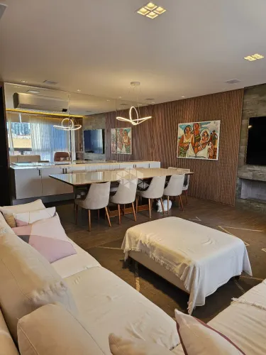 Apartamento com três suítes e infra completa