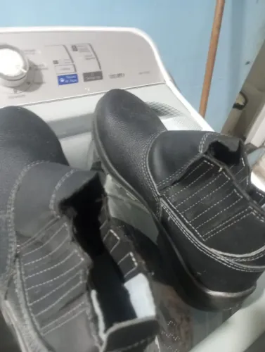 Bota trabalho nova Bico de aço 