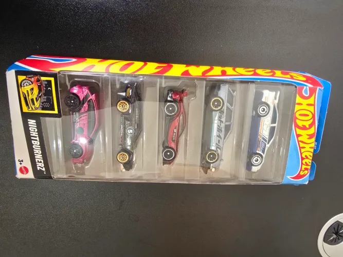Hot Wheels 5 pack Nightburnerz lacrado