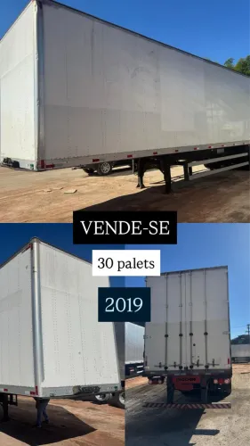 Semi reboque Baú