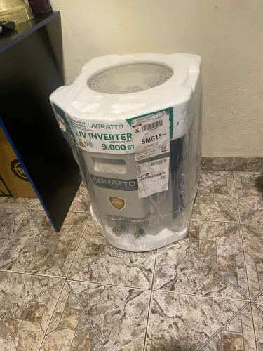 Ar condicionado na caixa